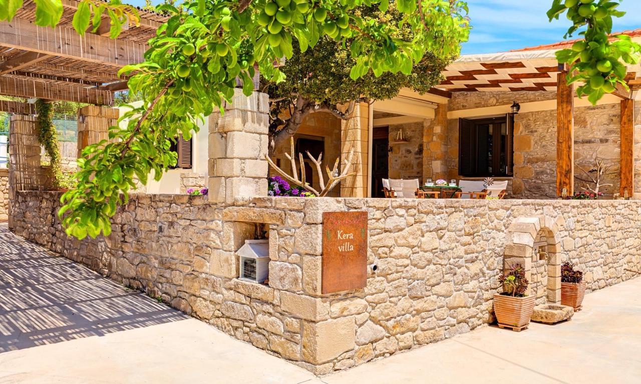 Cretan Kera Villa Heated Pool Экстерьер фото