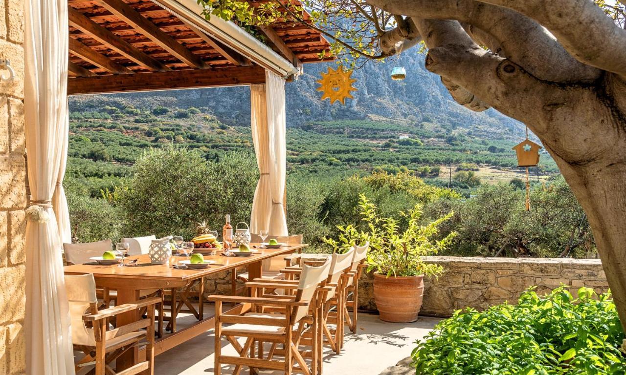Cretan Kera Villa Heated Pool Экстерьер фото